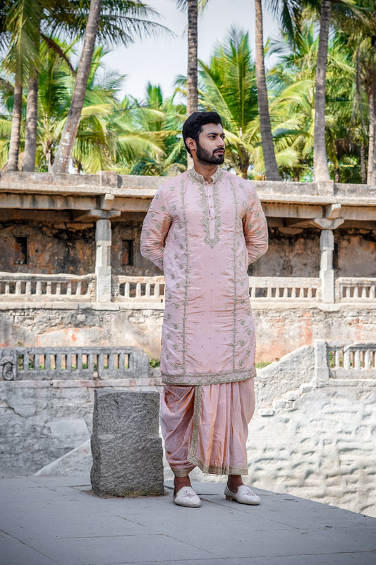 Mandap Pattu kurta set
