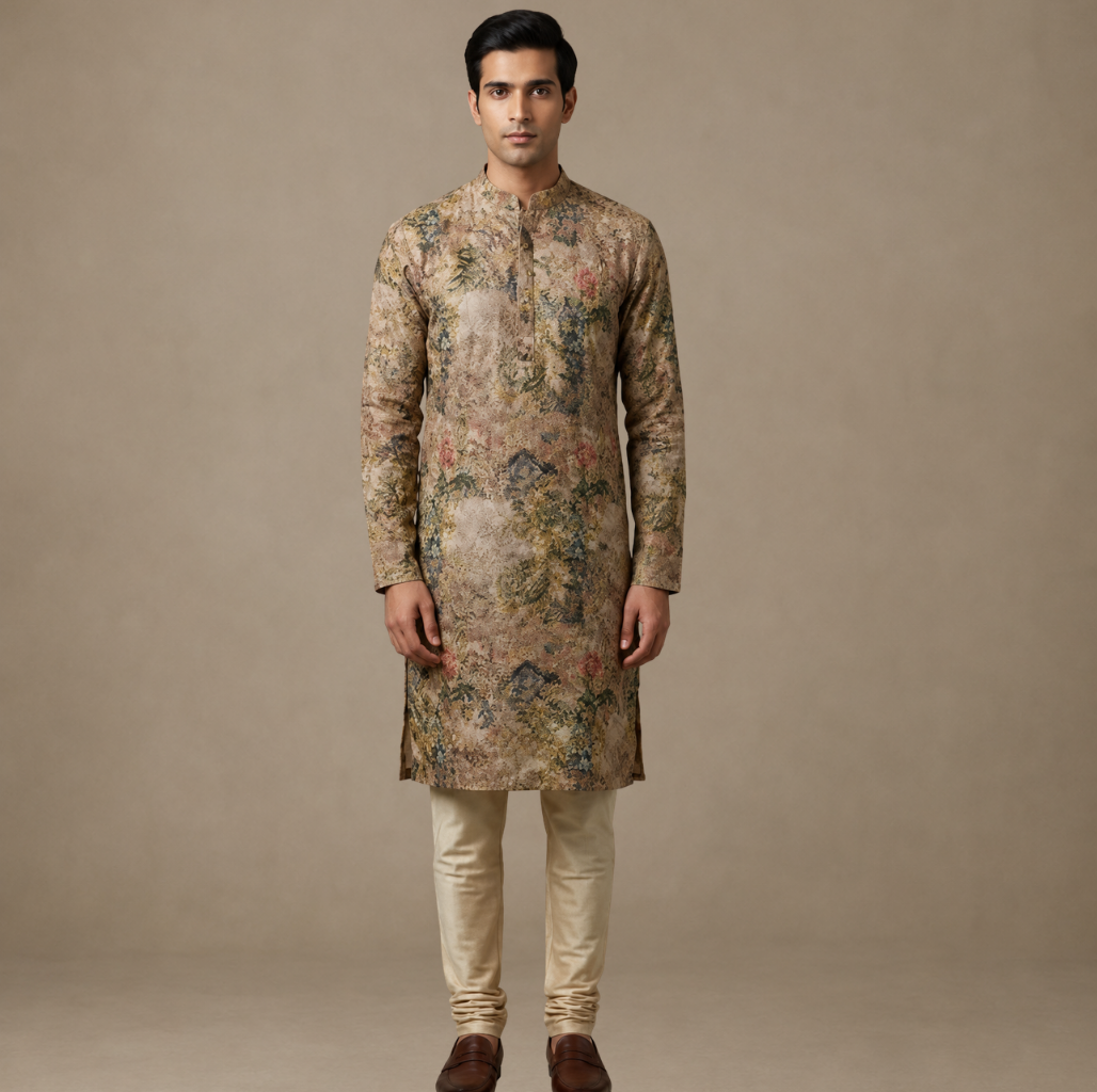 The Impressionist Garden Kurta