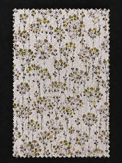 Minimalist Floral Kurta with Crisp White Trousers