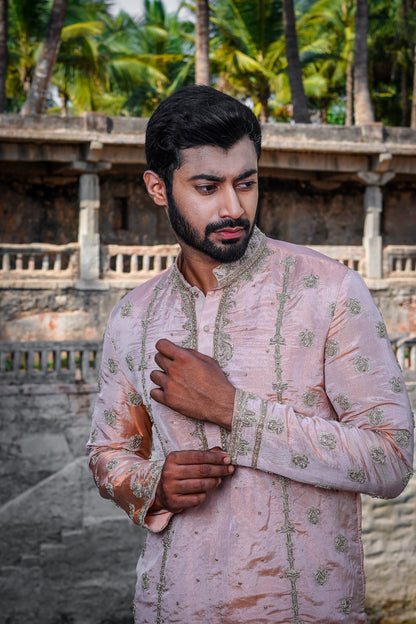 Mandap Pattu kurta set