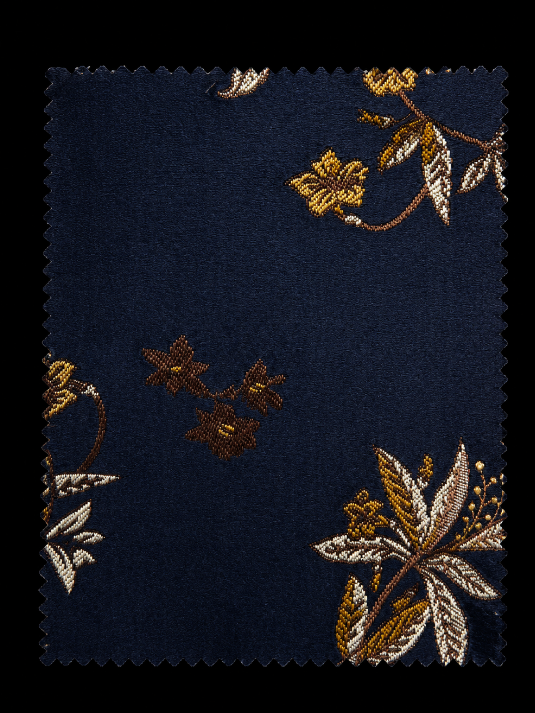 Regal Blue Botanical Kurta