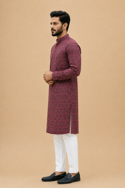 Rosewood Mosaic Classic Kurta