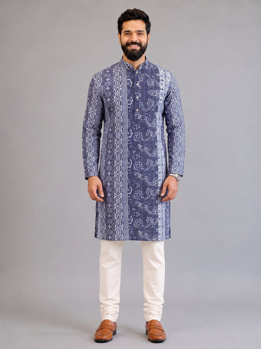 Indigo Royale Kurta