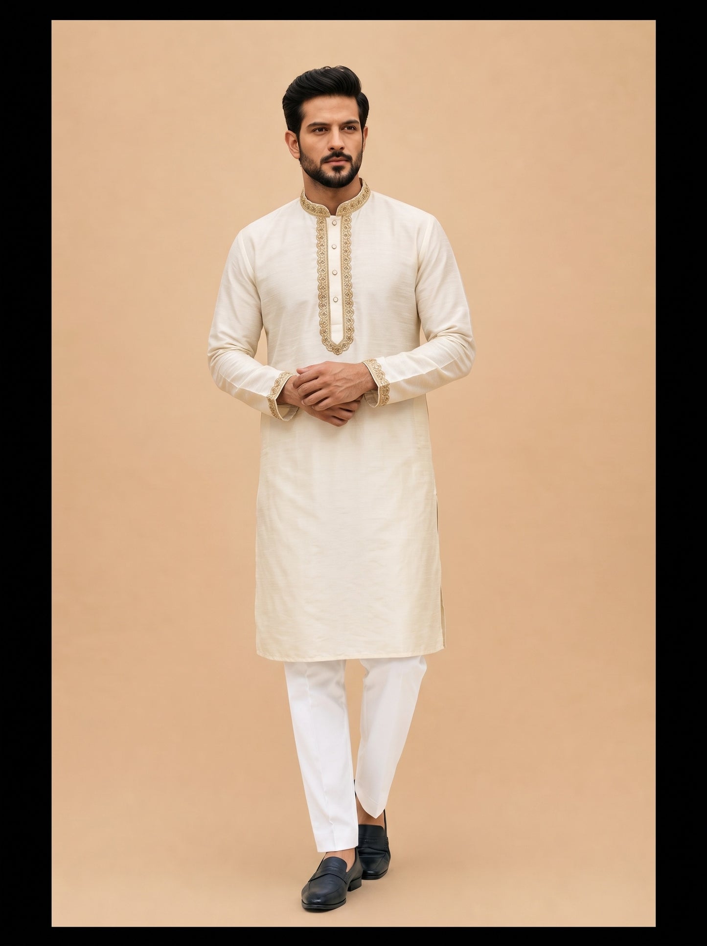 Ivory Regal Kurta