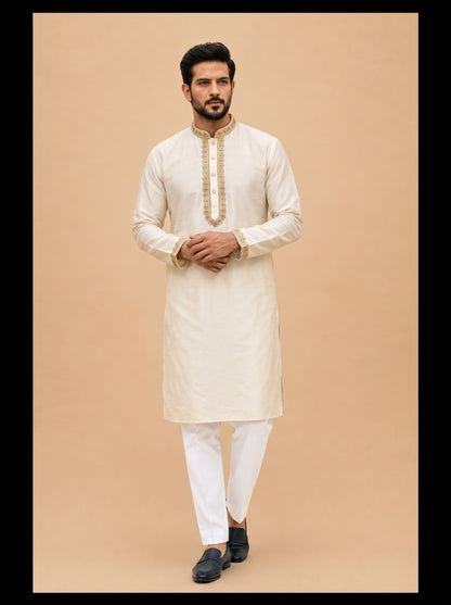 Ivory Regal Kurta