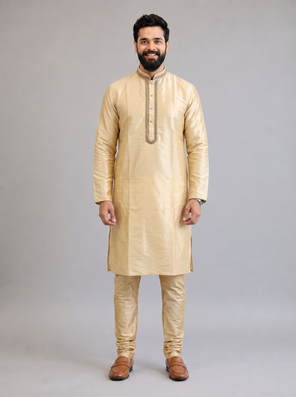 The Imperial Gold Kurta