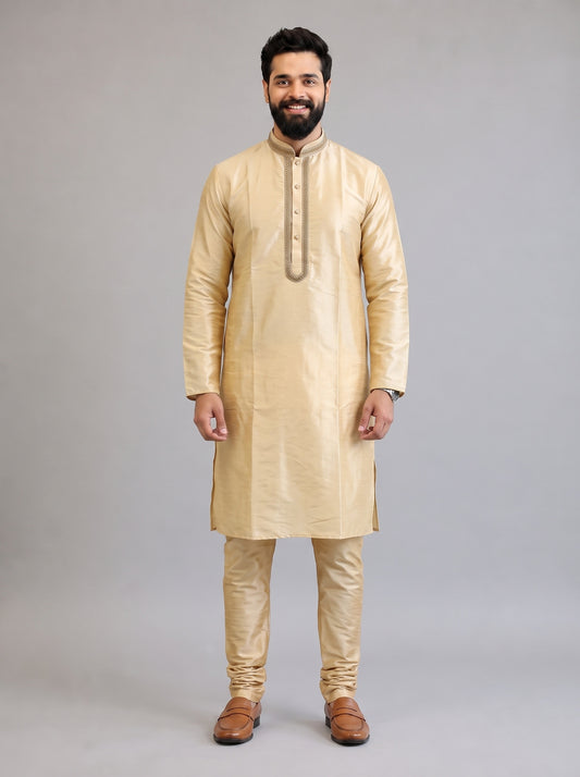 The Imperial Gold Kurta