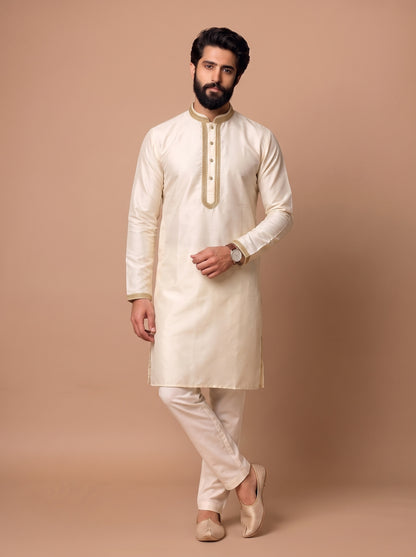 The Imperial Ivory Kurta