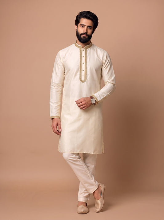 The Imperial Ivory Kurta