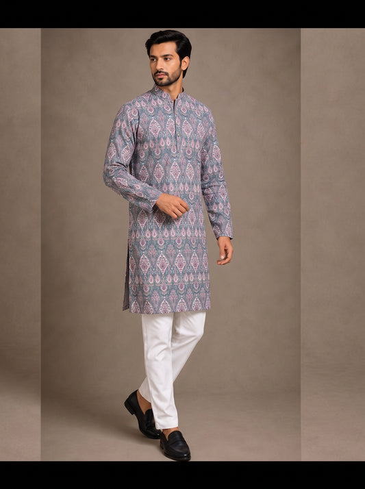 Celestial Paisley Kurta