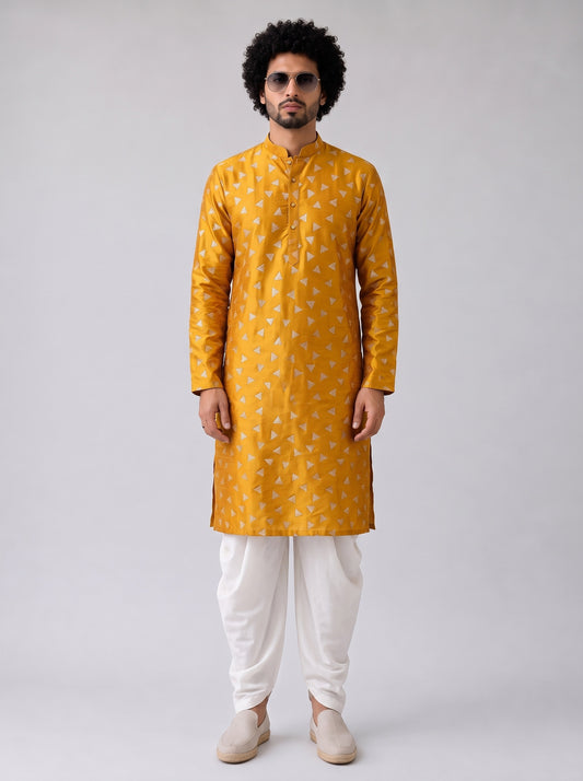 Golden Aura Kurta