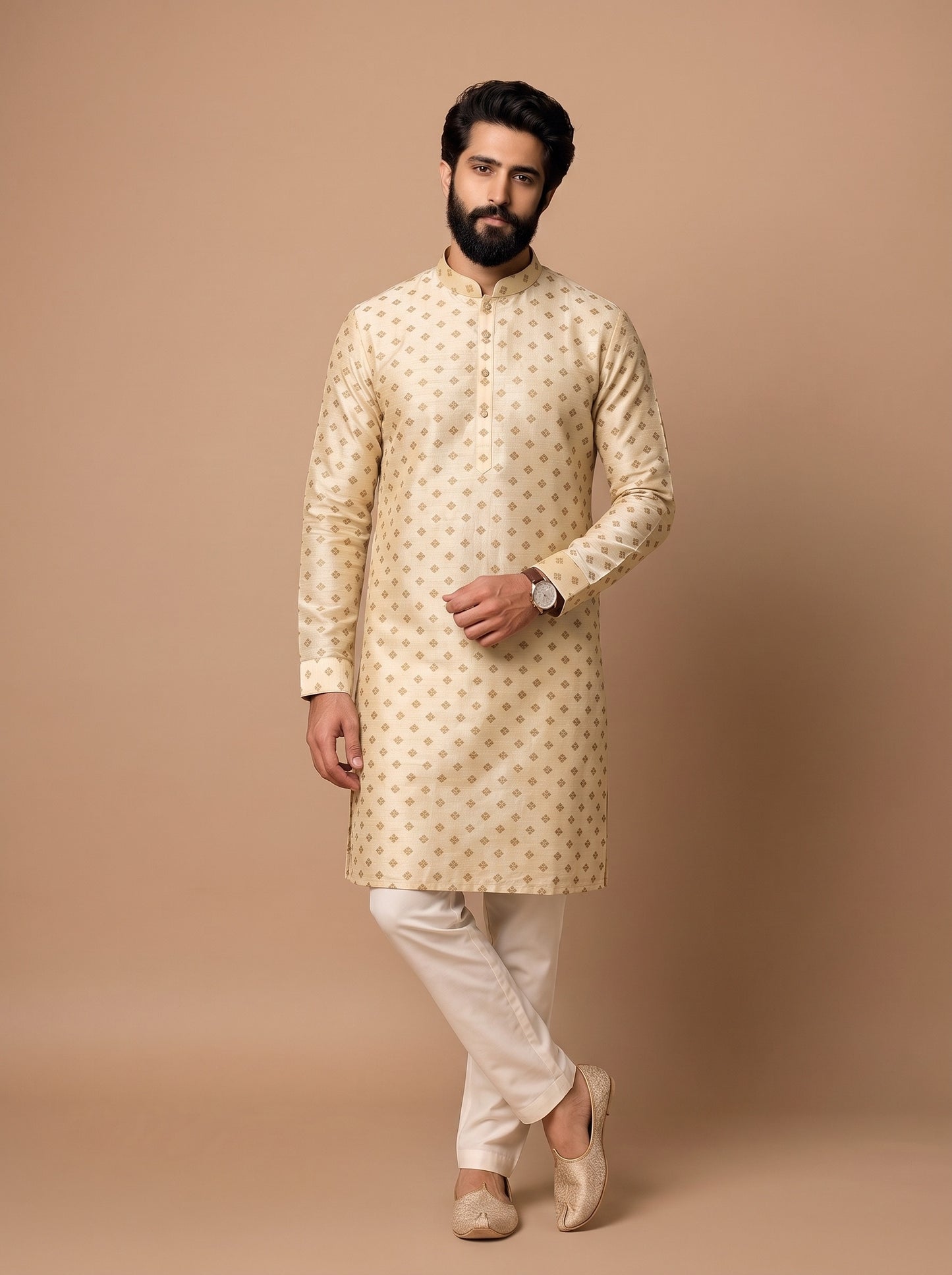 Ivory Regent Kurta