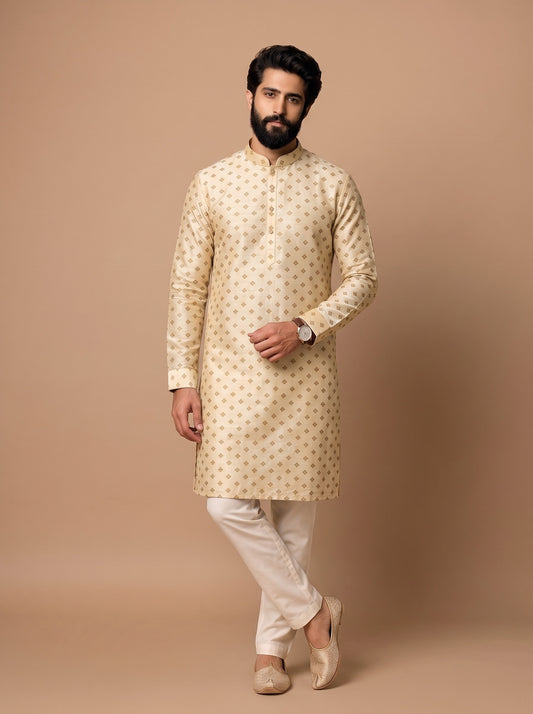 Ivory Regent Kurta