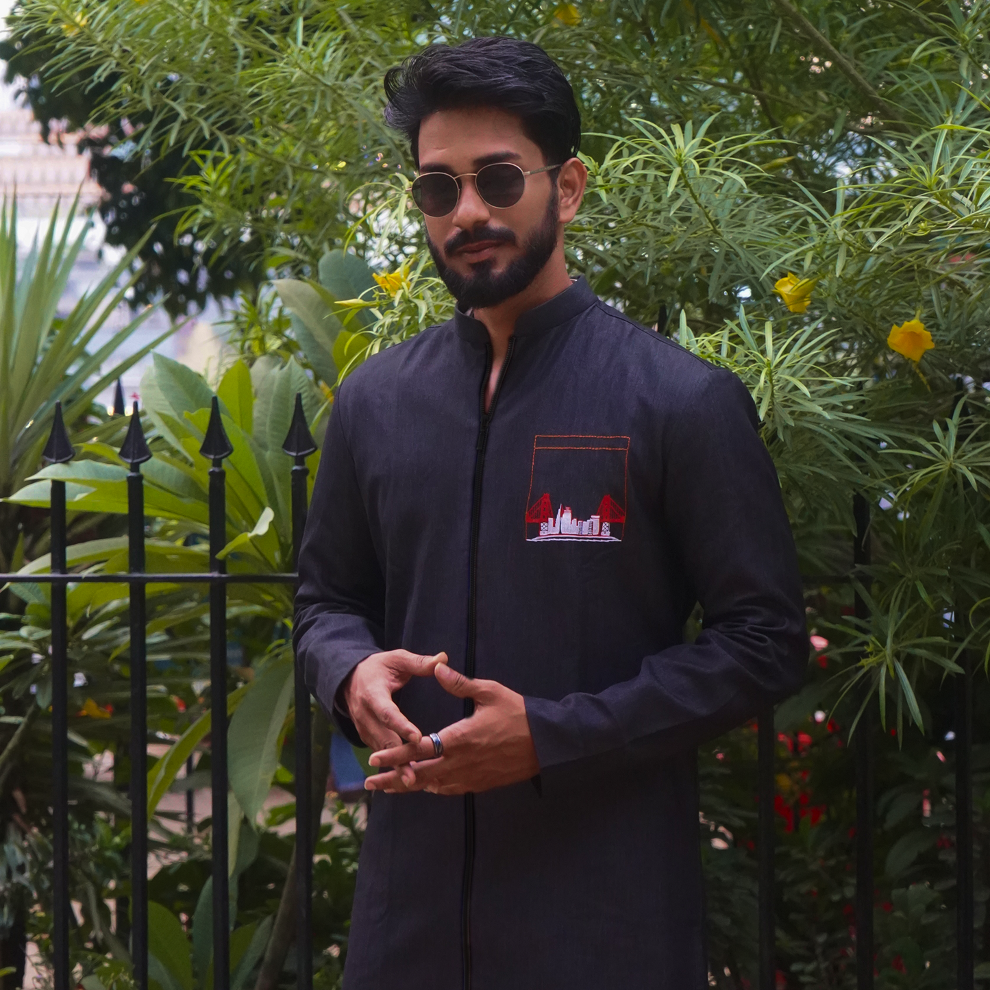 Golden Gateway Kurta Coat