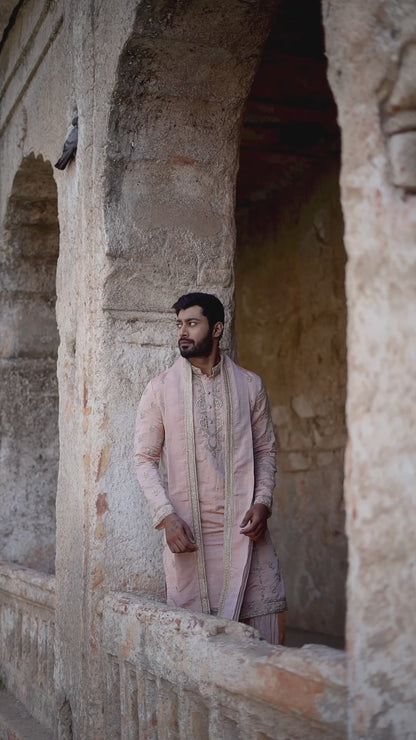 Mandap Pattu kurta set