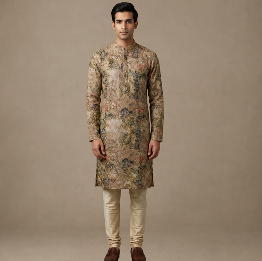 The Impressionist Garden Kurta